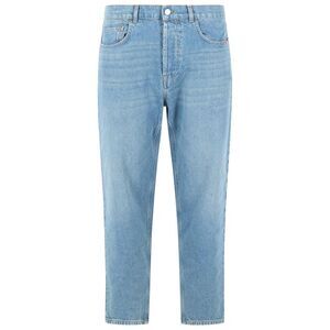 Amish 'Jeremiah' Light Blue Cotton Jeans Men